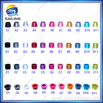 Colorful Aluminum EGO Thread Cone Type a, B, C, D